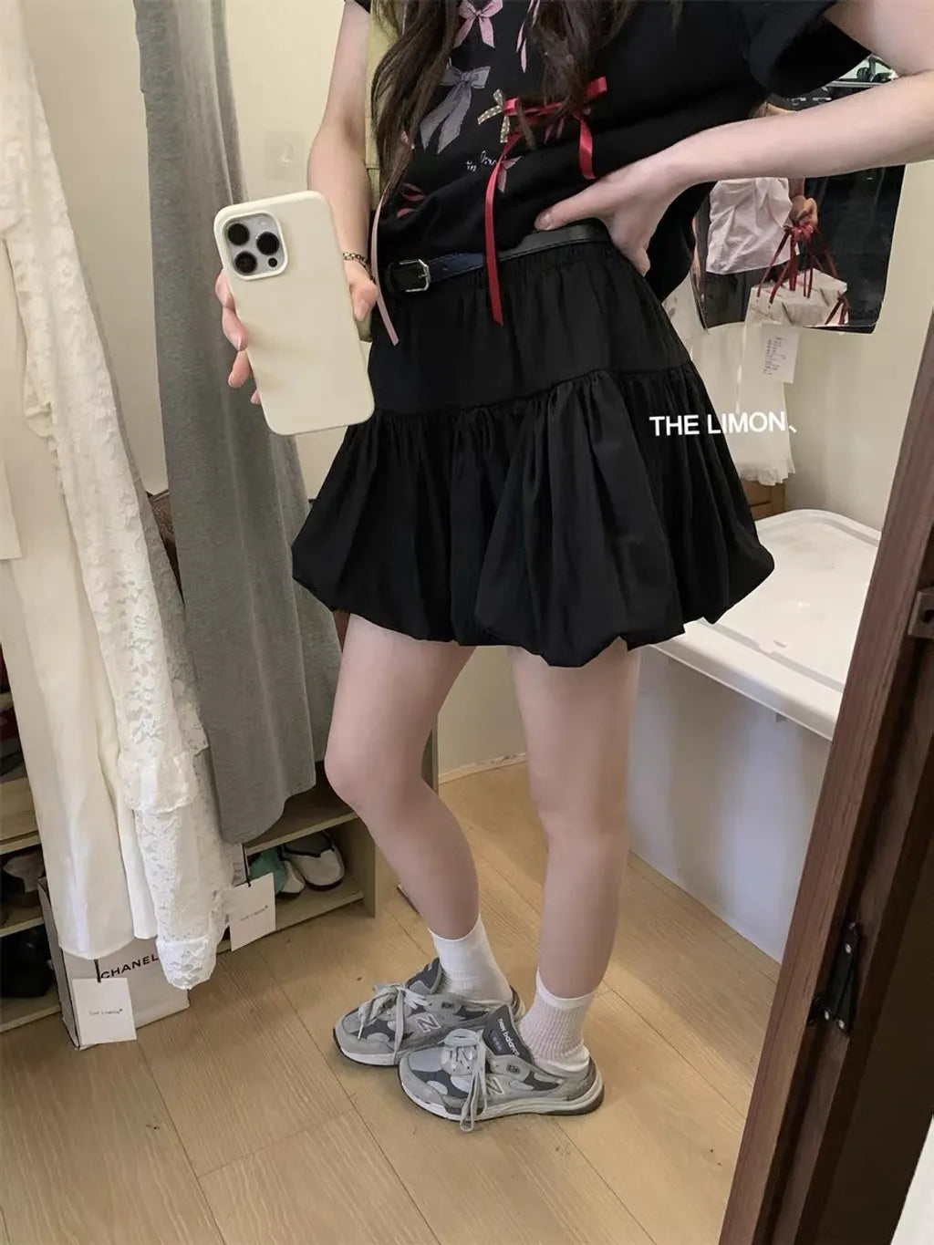 Bubble Mini Skirt