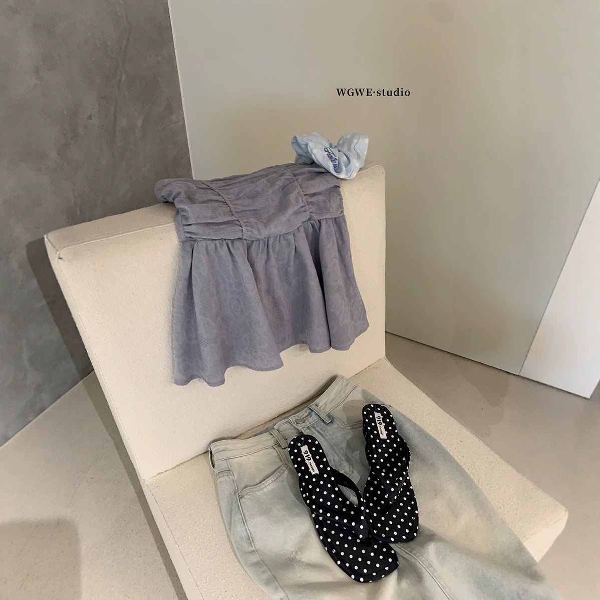 Ruched Tube Top