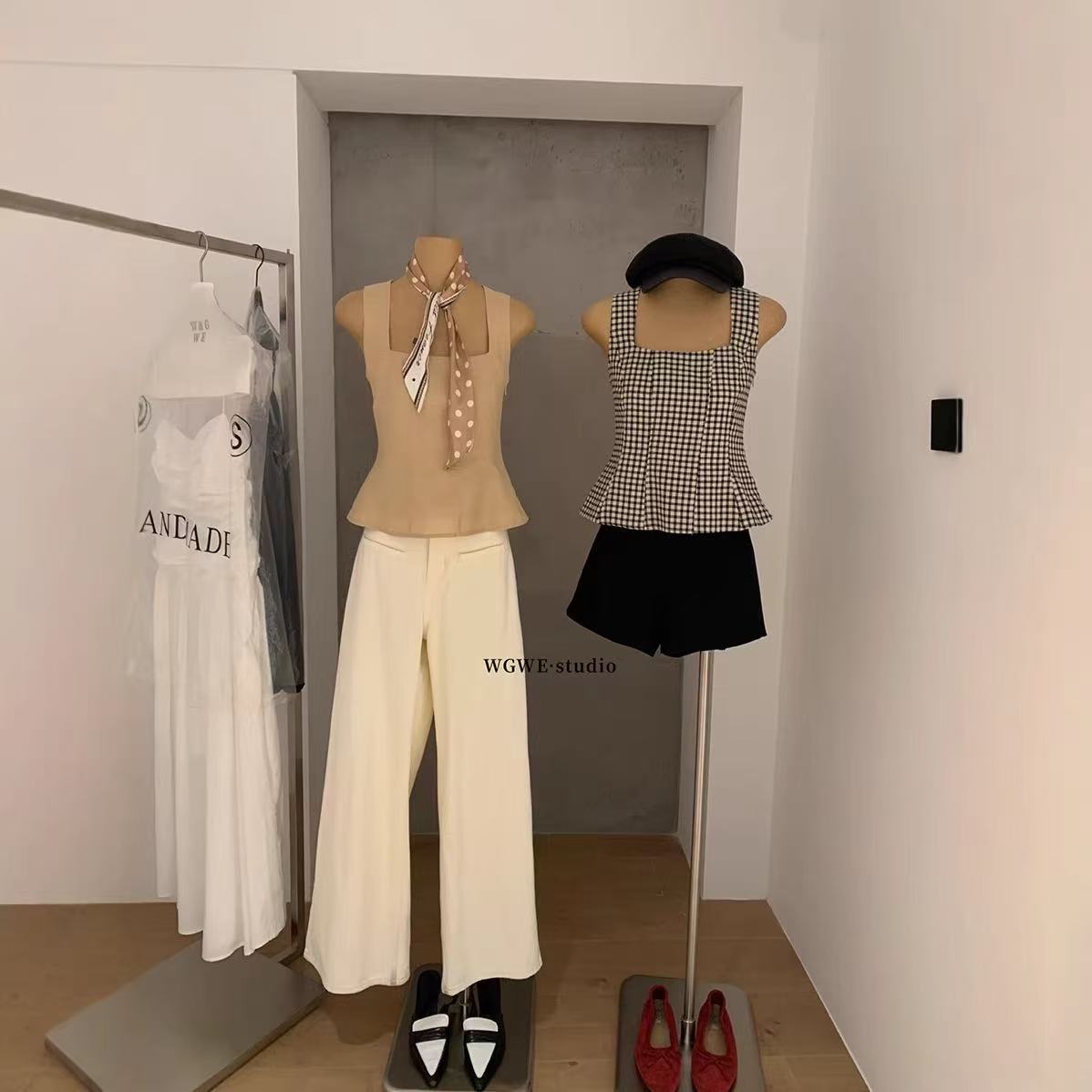 Square Neck Corset Top